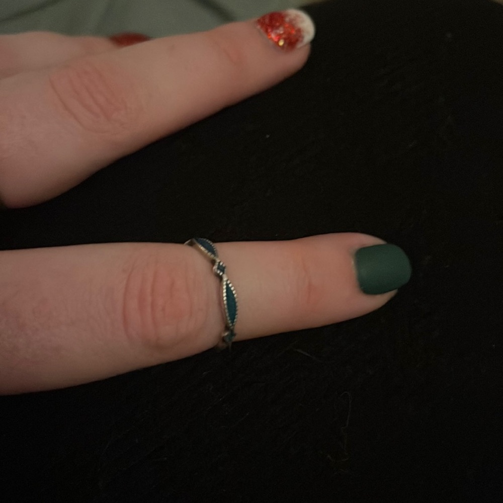 James Avery enamel cordoba ring size 6